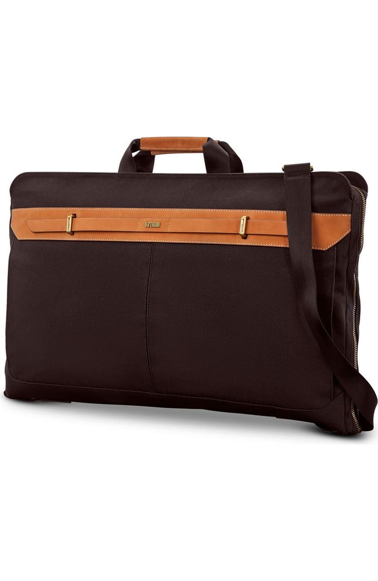 Hartmann Reserve Trifold Garment Bag, Main, color, Oak