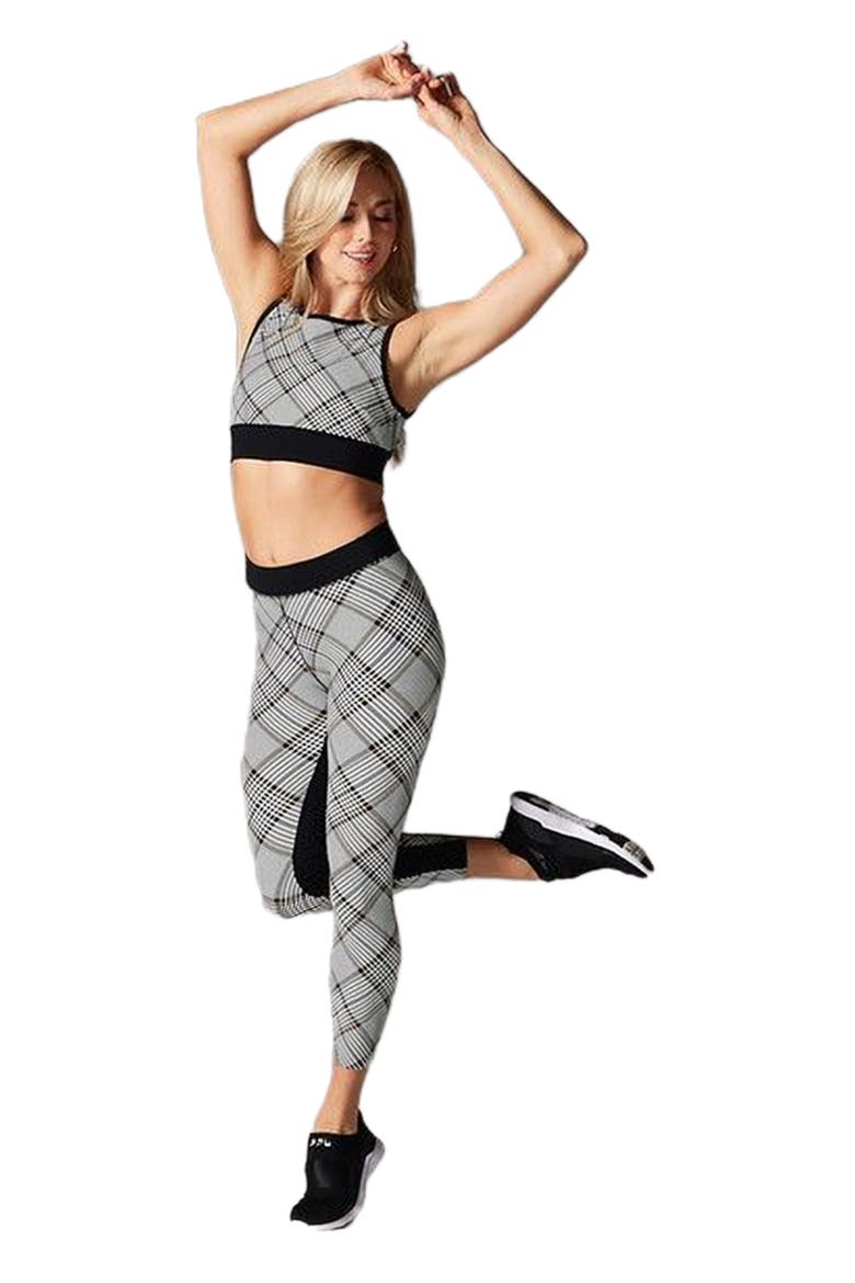 Mid Rise 7/8 Legging, Main, color, PLAID
