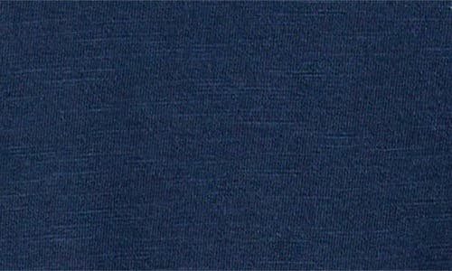Robert Barakett Kimberton Short Sleeve Knit Button-up Shirt In Navy