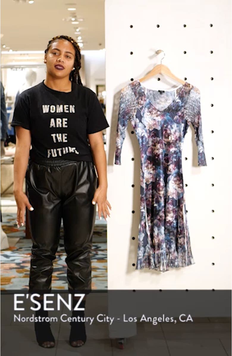 Charmeuse Chiffon A-Line Dress, sales video thumbnail