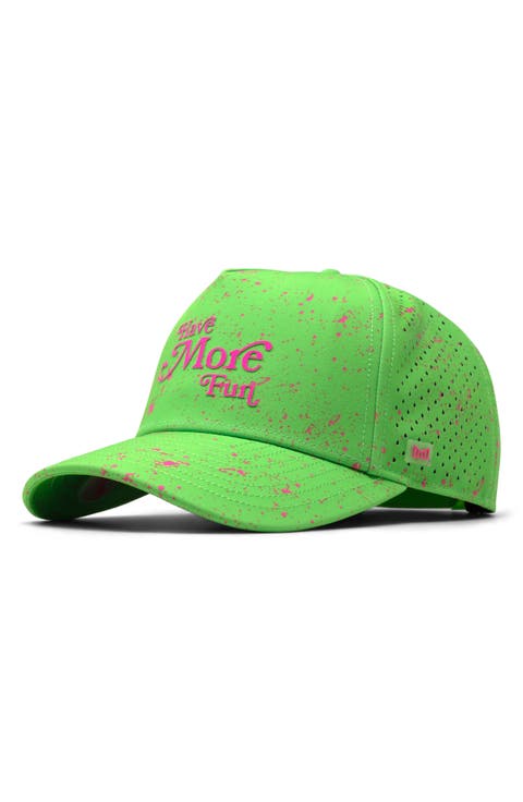 Odysea Neon Drip Hydro Performance Snapback Hat