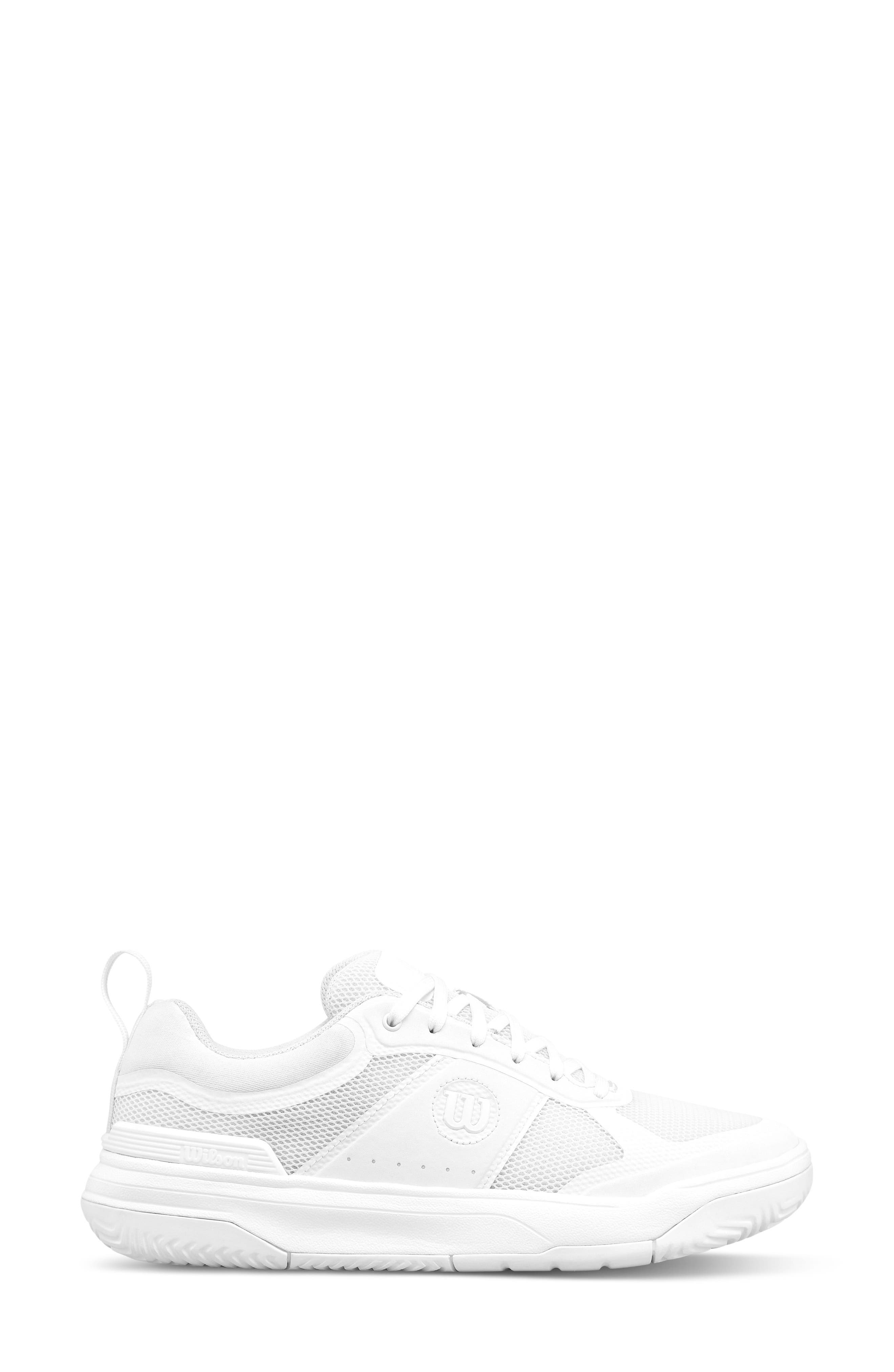 Pickle Pro Pickleball Sneaker, Alternate, color, CLEAR WHITE / CLEAR WHITE