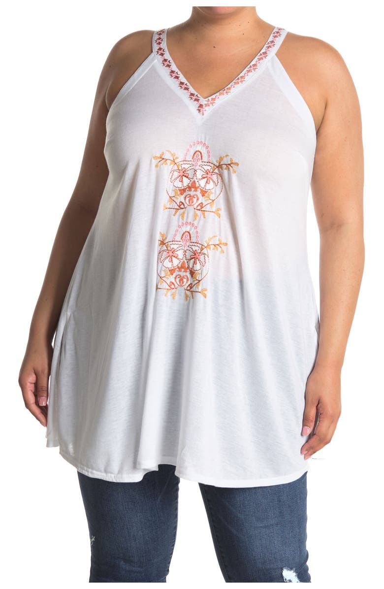 Forgotten Grace Embroidered Tank, Main, color, 