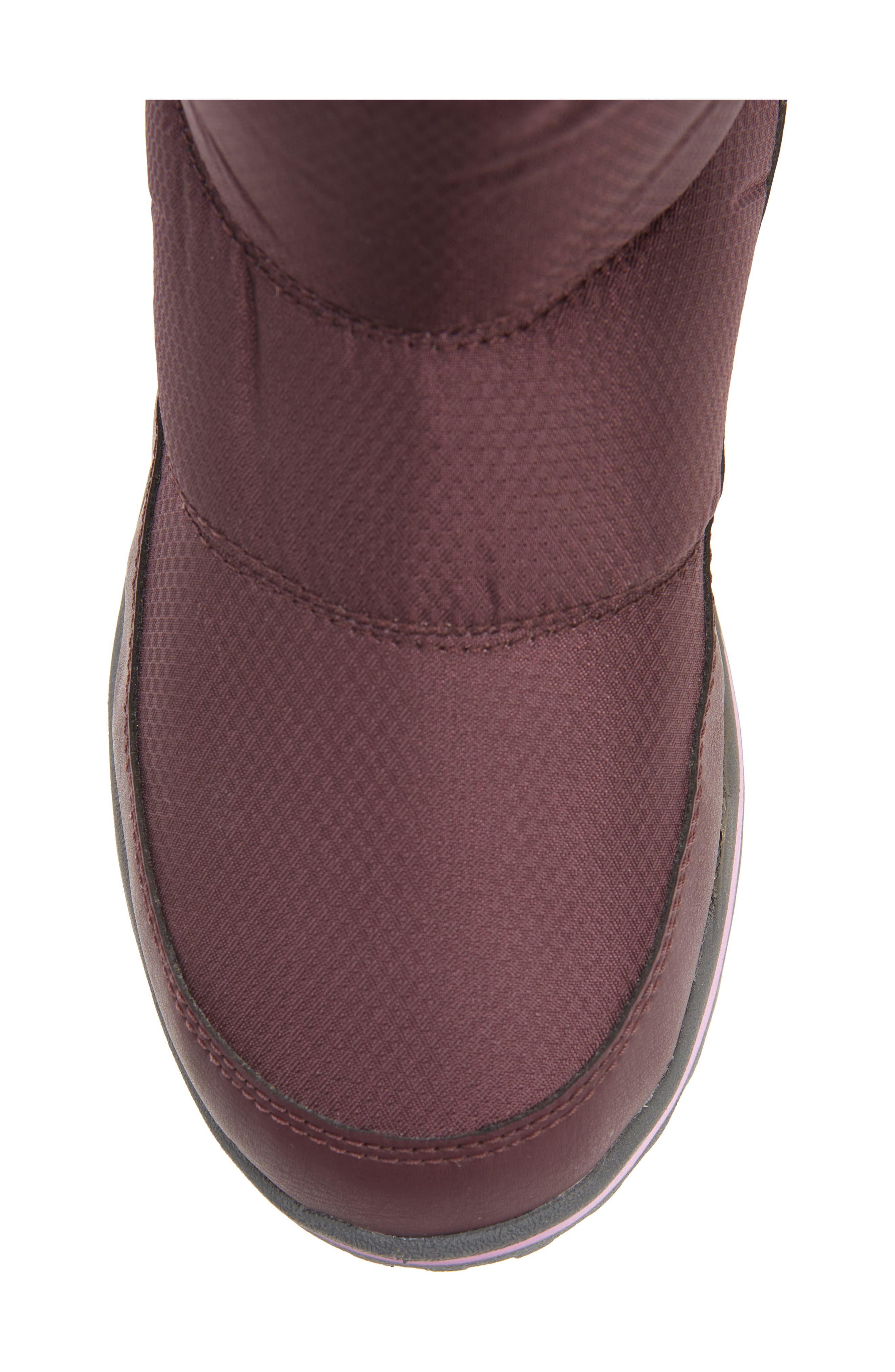 L.L.Bean Ultralight Waterproof Tall Snow Boot, Alternate, color, Dark Plum/ Mauve Berry