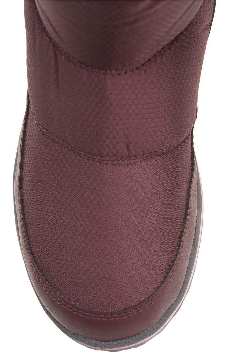 L.L.Bean Ultralight Waterproof Tall Snow Boot, Alternate, color, Dark Plum/ Mauve Berry