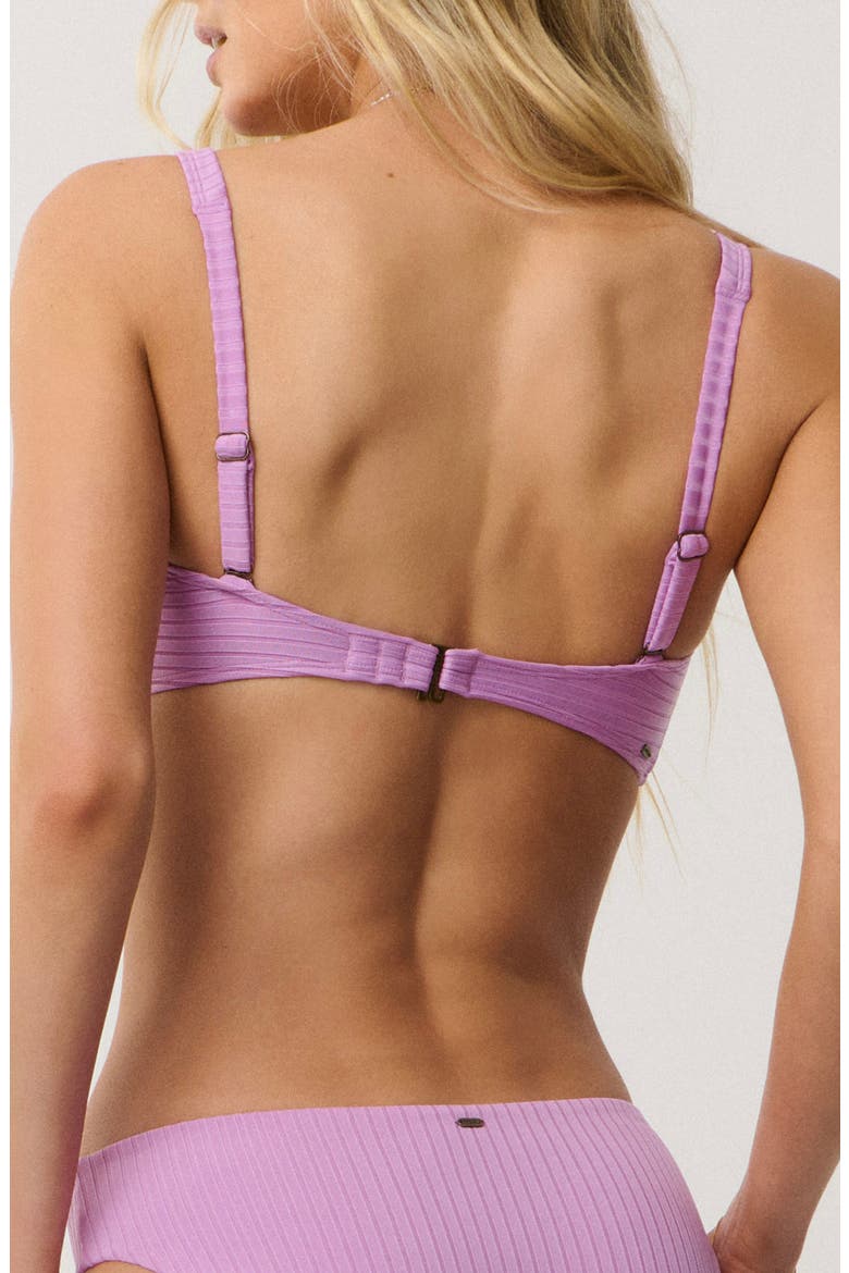 Premium Surf Crop Bikini Top, Alternate, color, BRIGHT LILAC