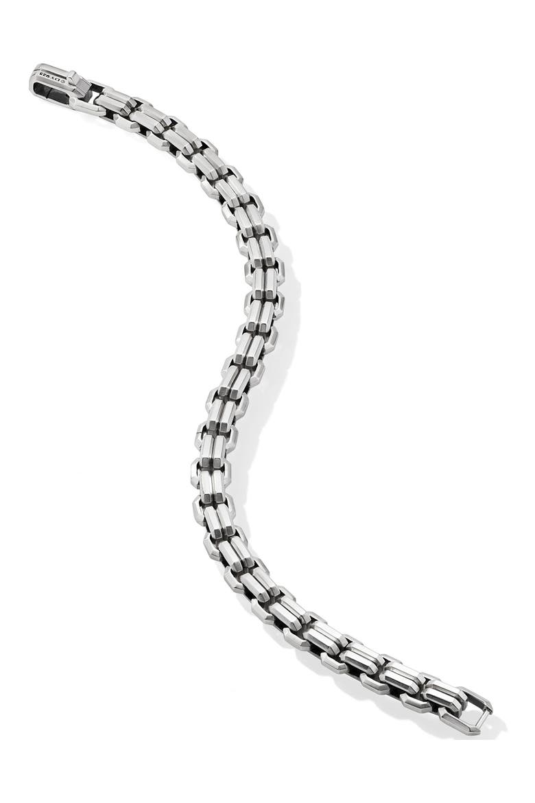 Men's Streamline® Double Heirloom Link Bracelet in Sterling Silver, 8mm, Alternate, color, STERLING SILVER