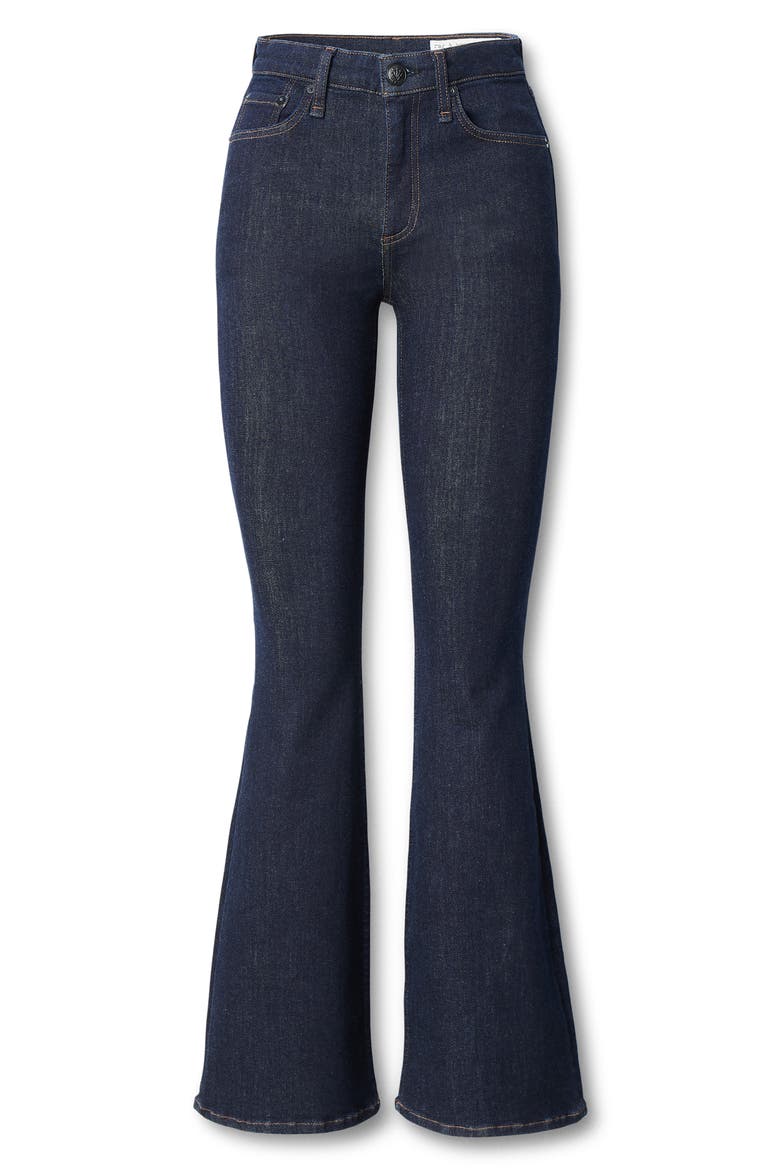 Dahlia Epic High Waist Flare Leg Jeans, Alternate, color, RINSE