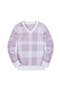 selected Monet Plaid Intarsia