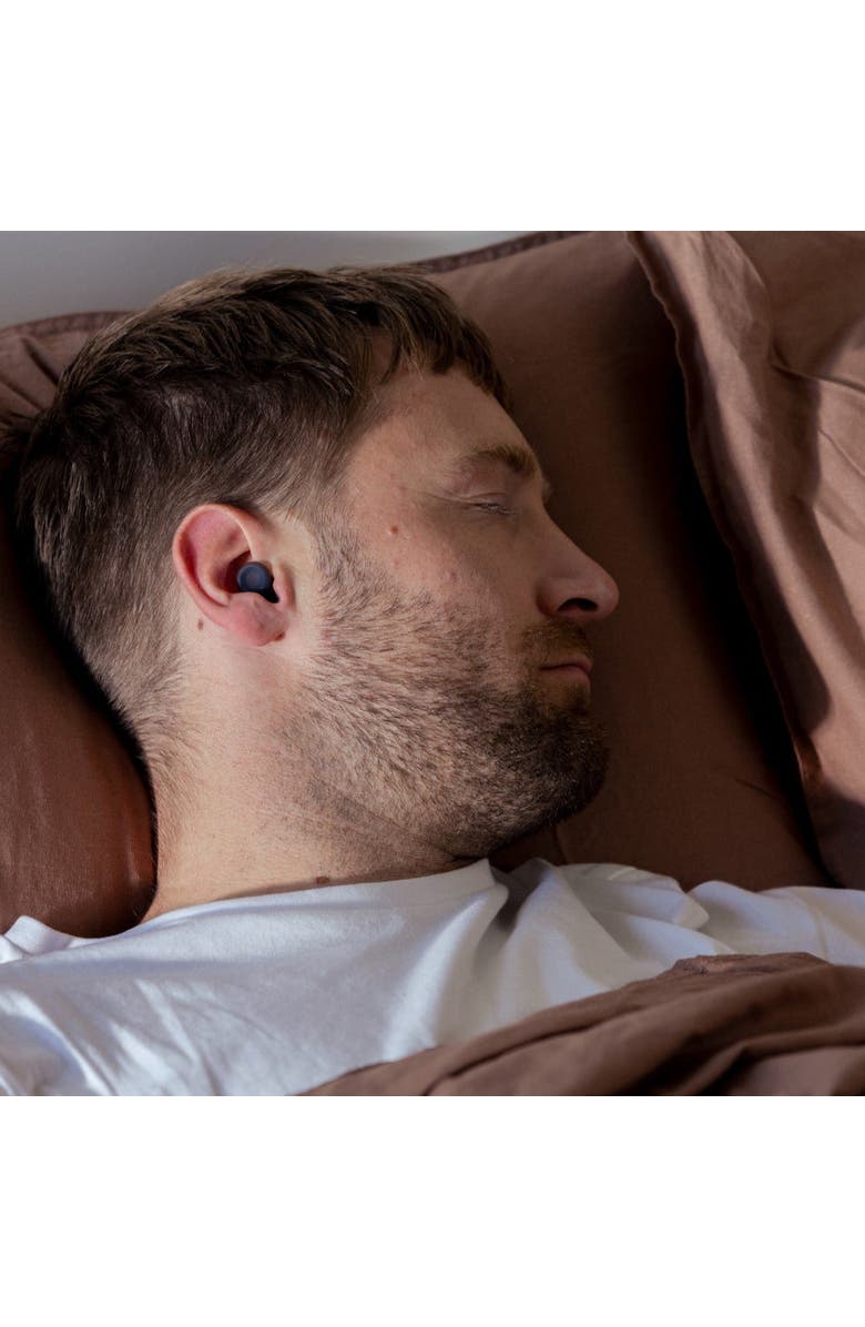 LOOP Dream Silicone/Memory Foam Earplugs for Sleep Comfort, Alternate, color, Black