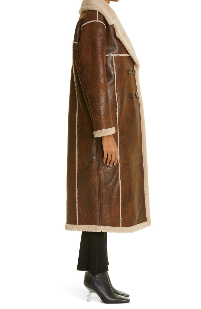 Simon Miller Jetz Faux Shearling Coat, Alternate, color,