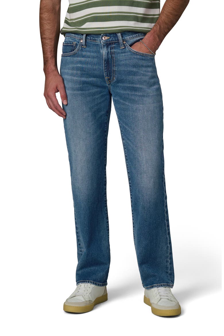 The Classic Straight Leg Jeans, Main, color, RIVIERA
