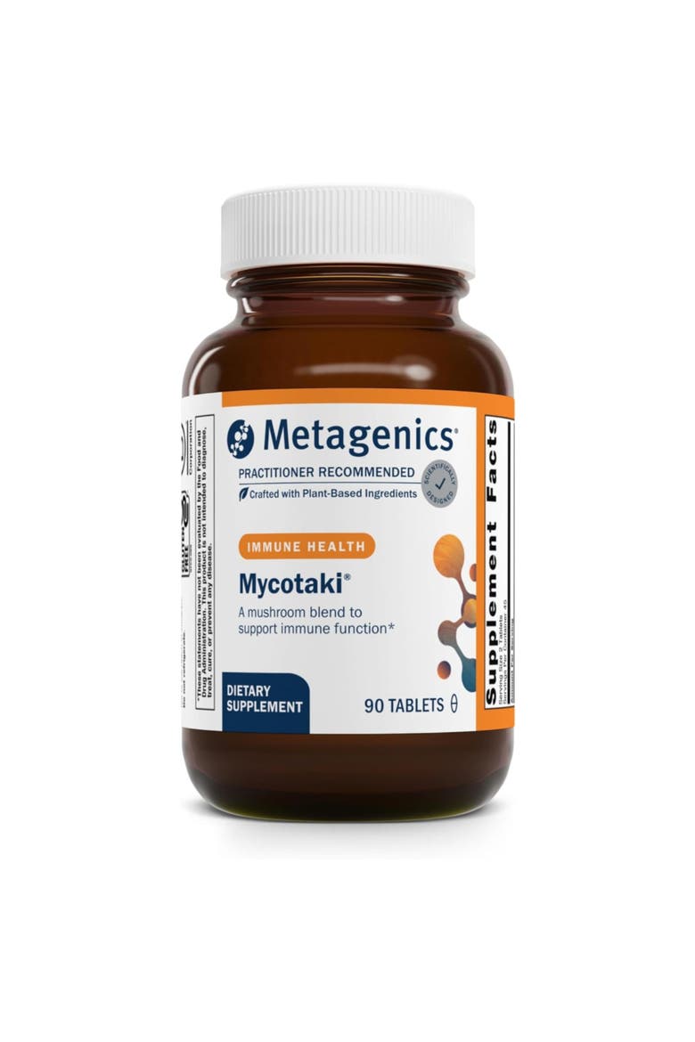 Mycotaki Immune Support Mushroom Supplement Tablets 90 Tablets, Main, color, None