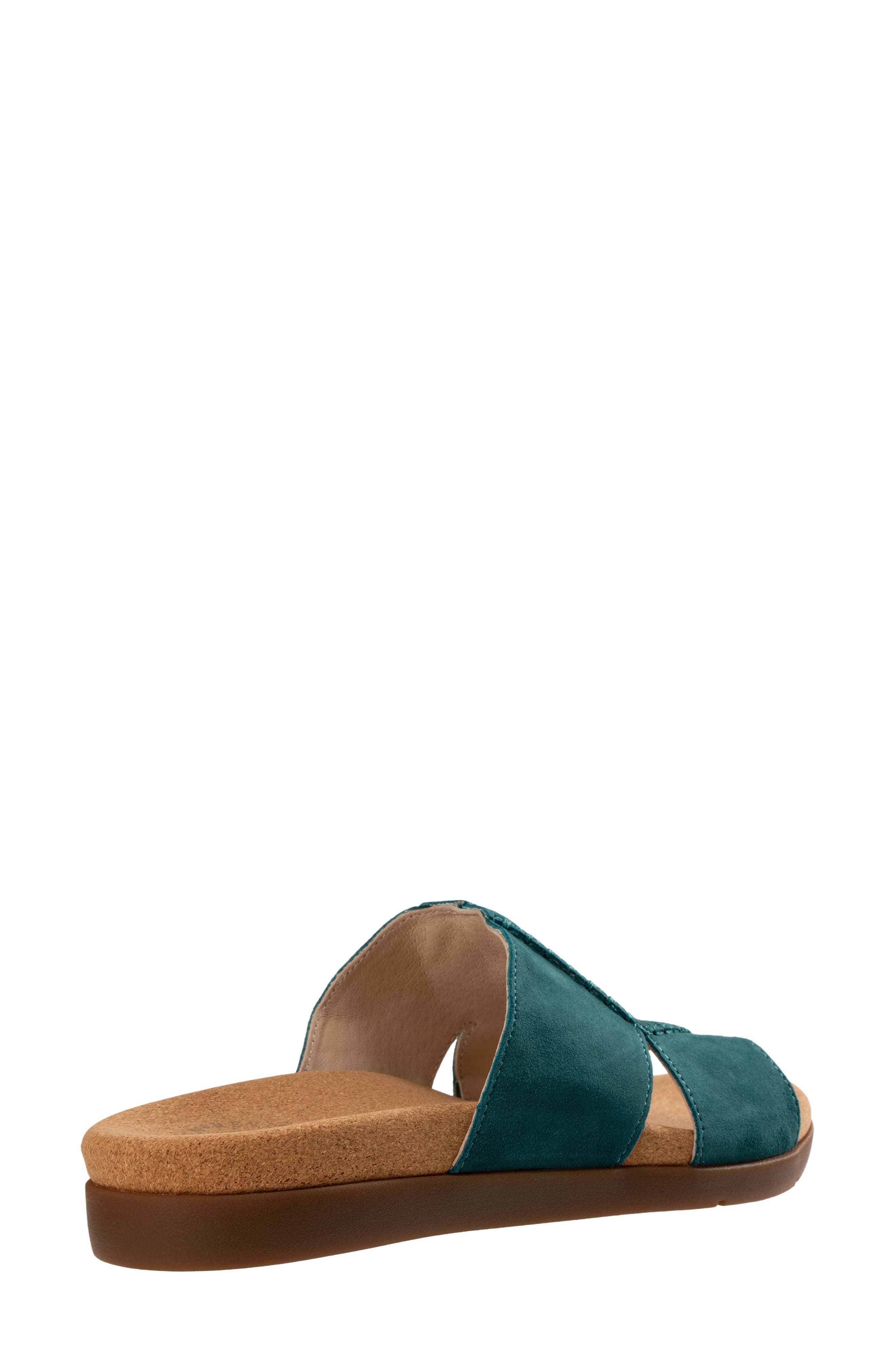 Dolce Slide Sandal, Alternate, color, SPRUCE GREEN