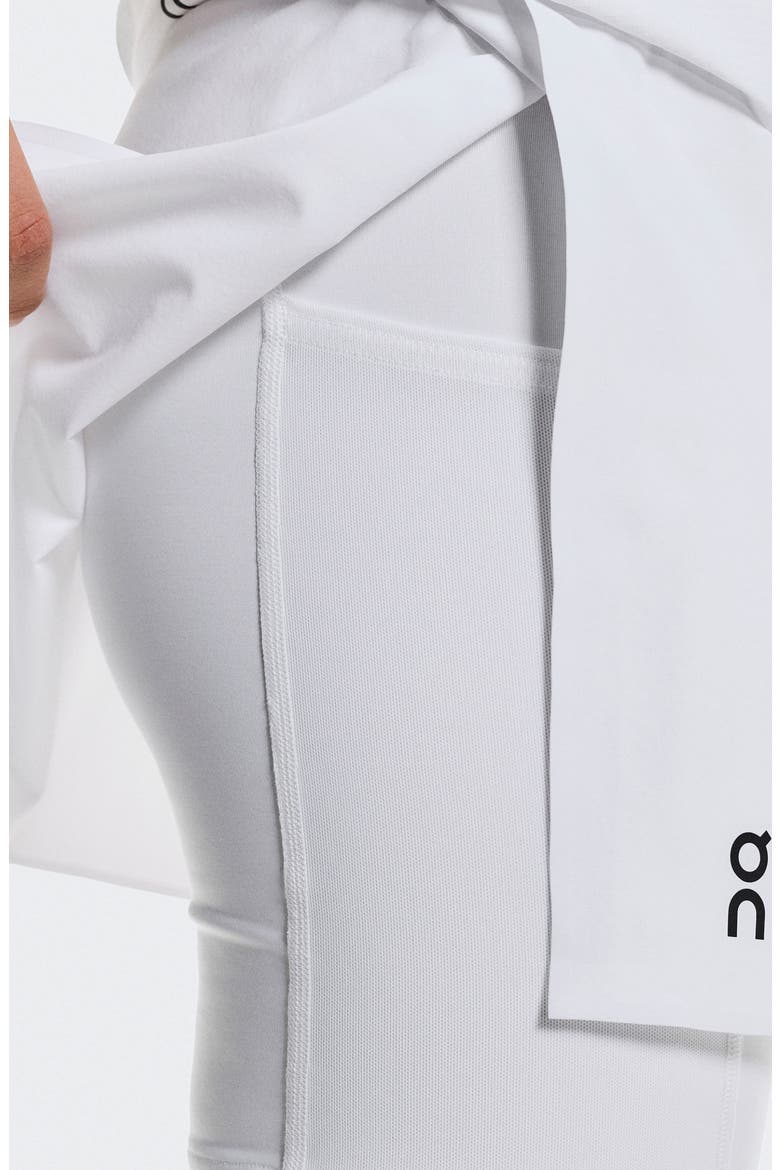Court Split Skirt, Alternate, color, WHITE