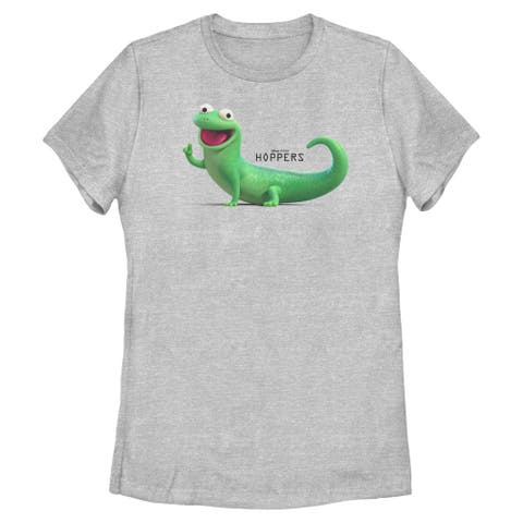 Women's Hoppers Tom Lizard Happy and Cute Pose  Graphic T-Shirt