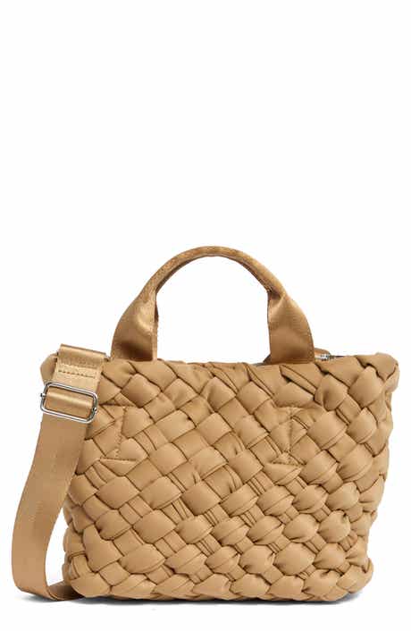 BCBG Small Woven Neoprene Tote