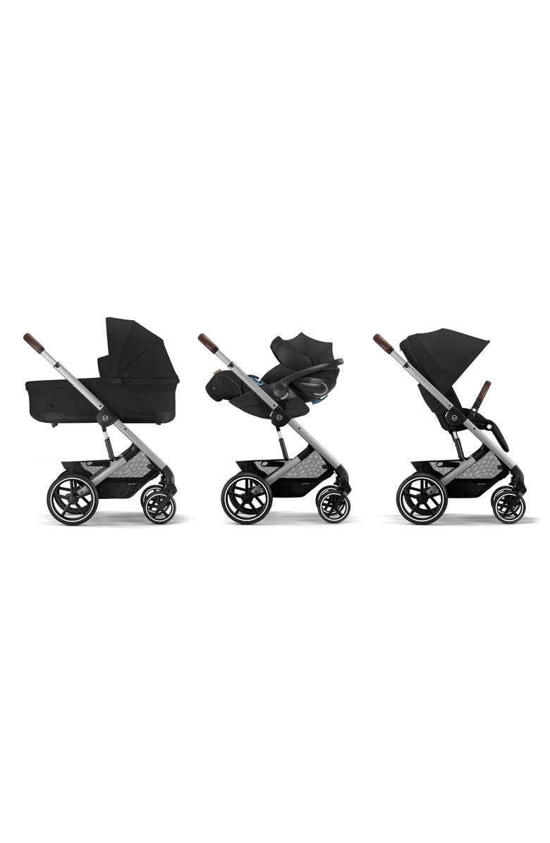 CYBEX Balios S Lux 2 Stroller, Cloud G Lux Infant Car Seat & Cot S Lux Travel System, Alternate, color, 
