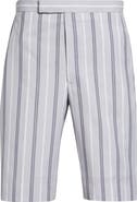Thom Browne Fit 1 Stripe Backstrap Shorts