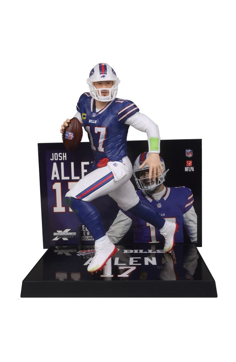 McFarlane Josh Allen (Buffalo Bills) NFL 7" Figure McFarlane, Main, color, Blue