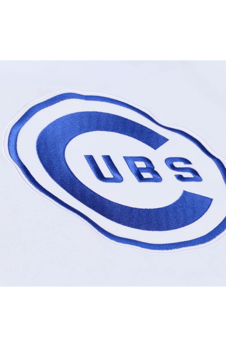 Mitchell & Ness Men's Mitchell & Ness  White Chicago Cubs Cooperstown Collection Fleece Hoodie, Alternate, color, White