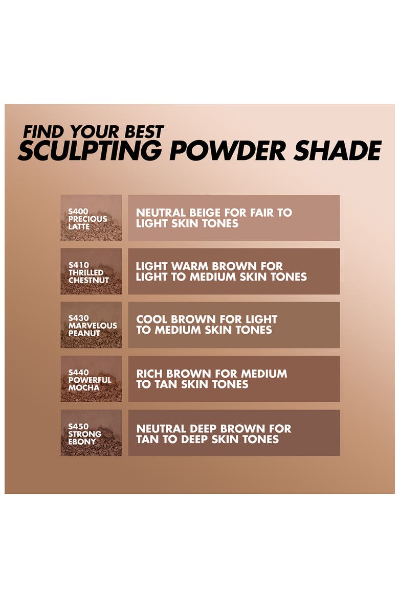 Artist Sculpt Longwear Skin-Fusing Powder Contour, Alternate, color, S450
