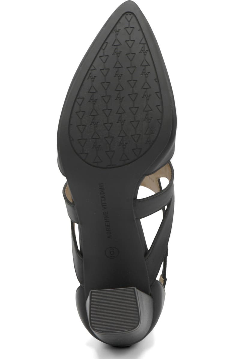 Adrienne Vittadini Nelle Cutout Block Heel Pump, Alternate, color,