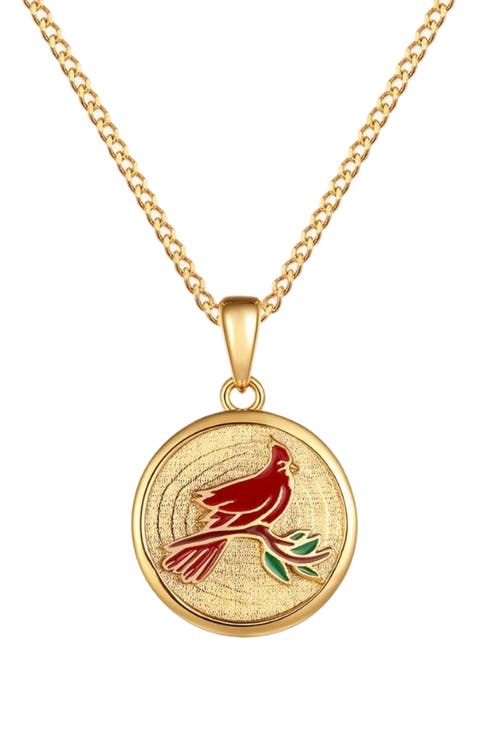 Cardinal - Always In My Heart necklace