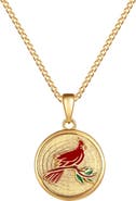 Mantra Cardinal - Always In My Heart necklace
