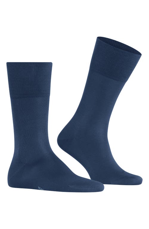 Falke Tiago Organic Cotton Dress Socks in Royal Blue 