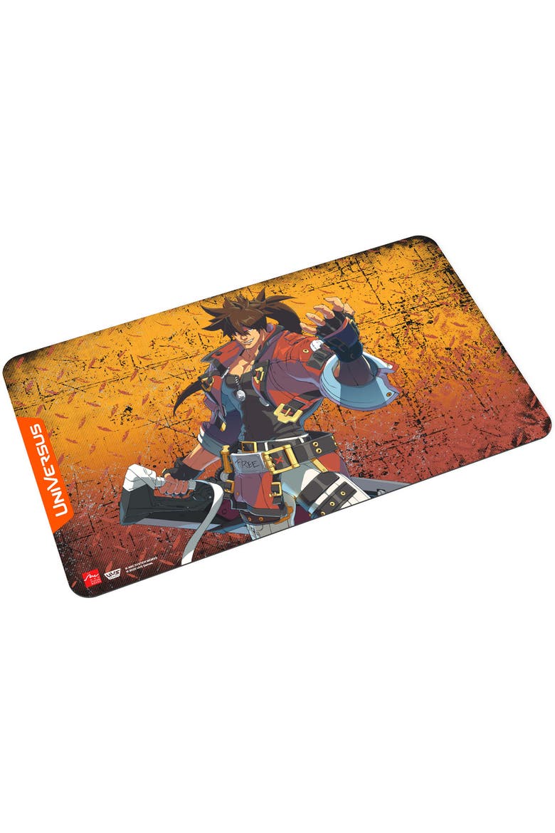 GUILTY GEAR, STRIVE, Playmat Sol Badguy, 24x14 Inch Neoprene Mat, Alternate, color, Multicolored