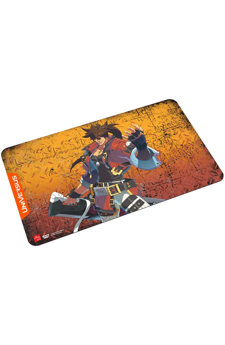 UniVersus GUILTY GEAR, STRIVE, Playmat Sol Badguy, 24x14 Inch Neoprene Mat, Alternate, color, Multicolored