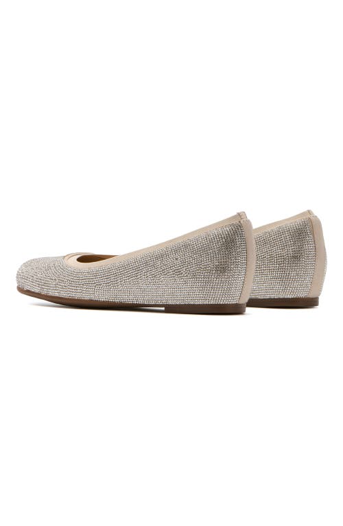 Abeo Cadence Ballet Flat In Gold Sparkle - Regular