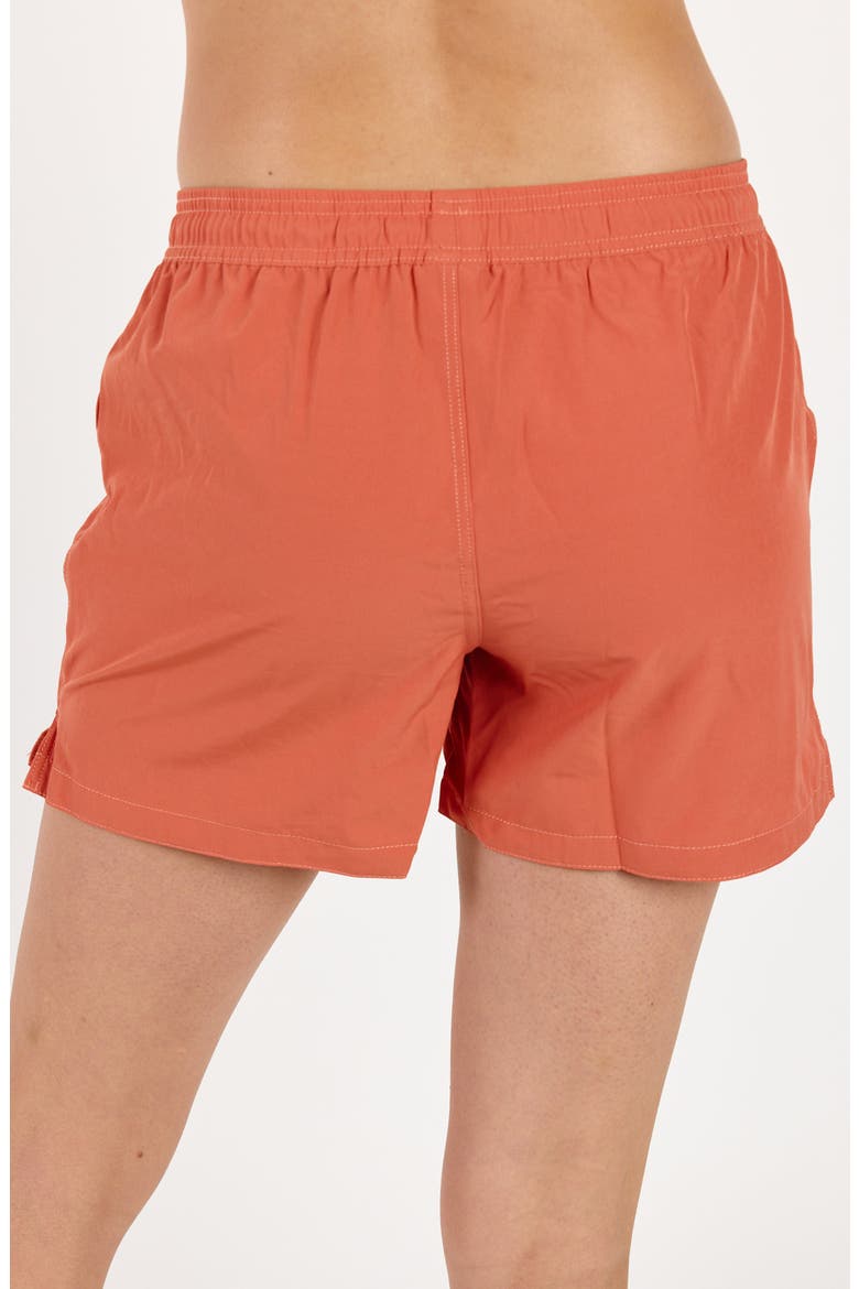 4" Board Shorts, Alternate, color, Rust