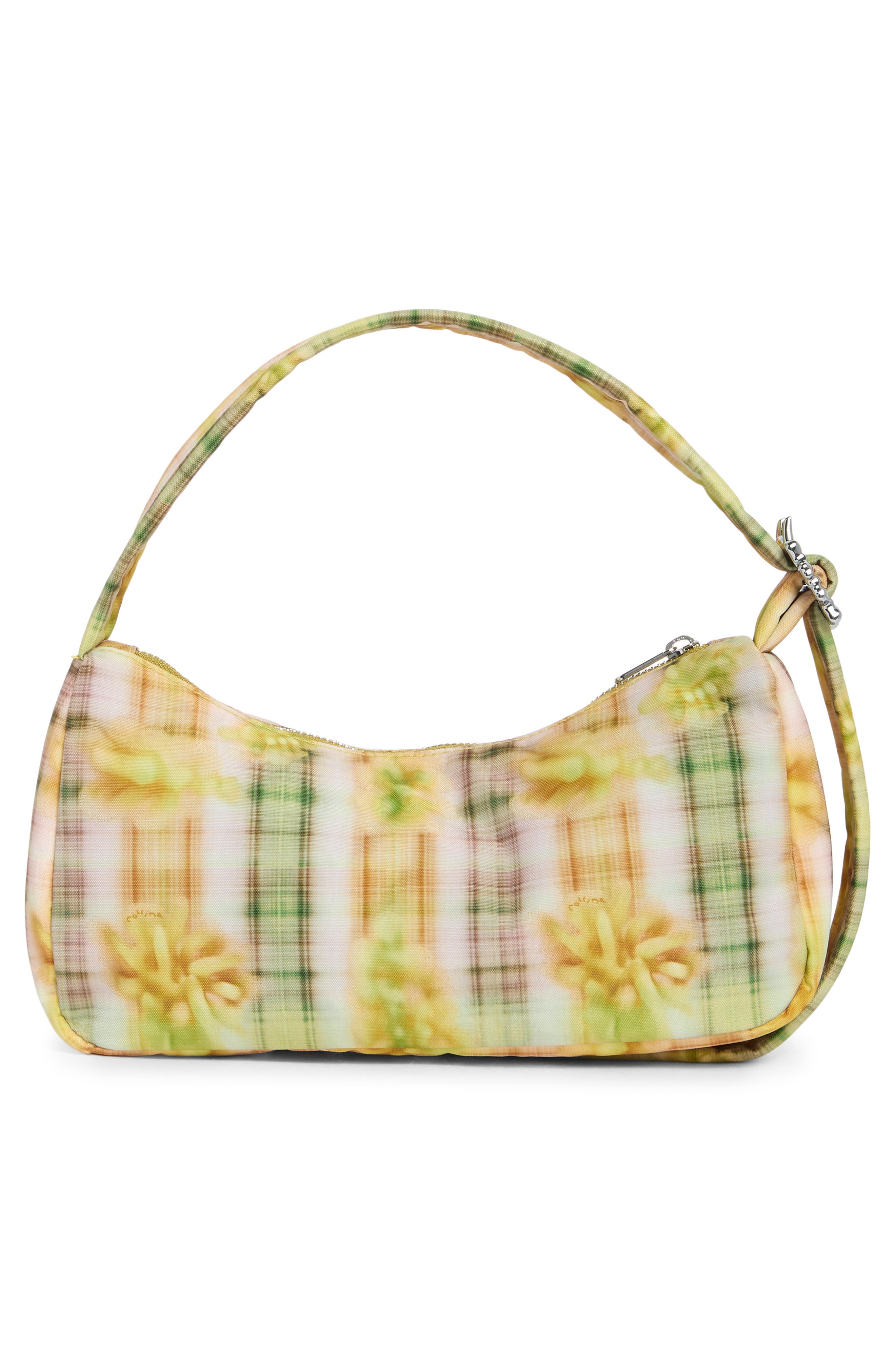 Cargo Nylon Shoulder Bag, Alternate, color, BOXER PLAID