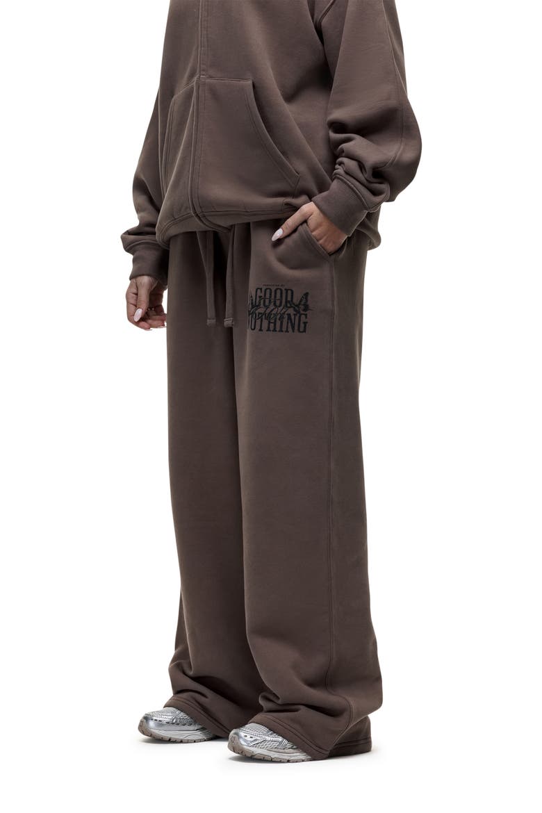 Dakota Taupe Relaxed Joggers, Alternate, color, Brown