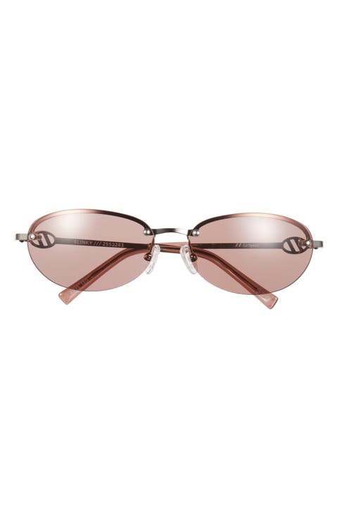 Slinky 62mm Oval Sunglasses