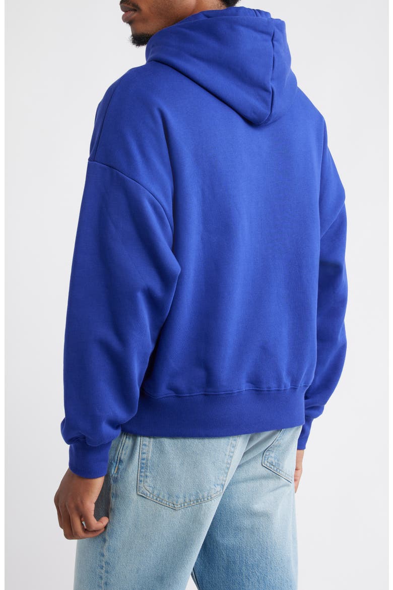 Honesty Rhinestone Cotton Blend Graphic Hoodie, Alternate, color, BLUE