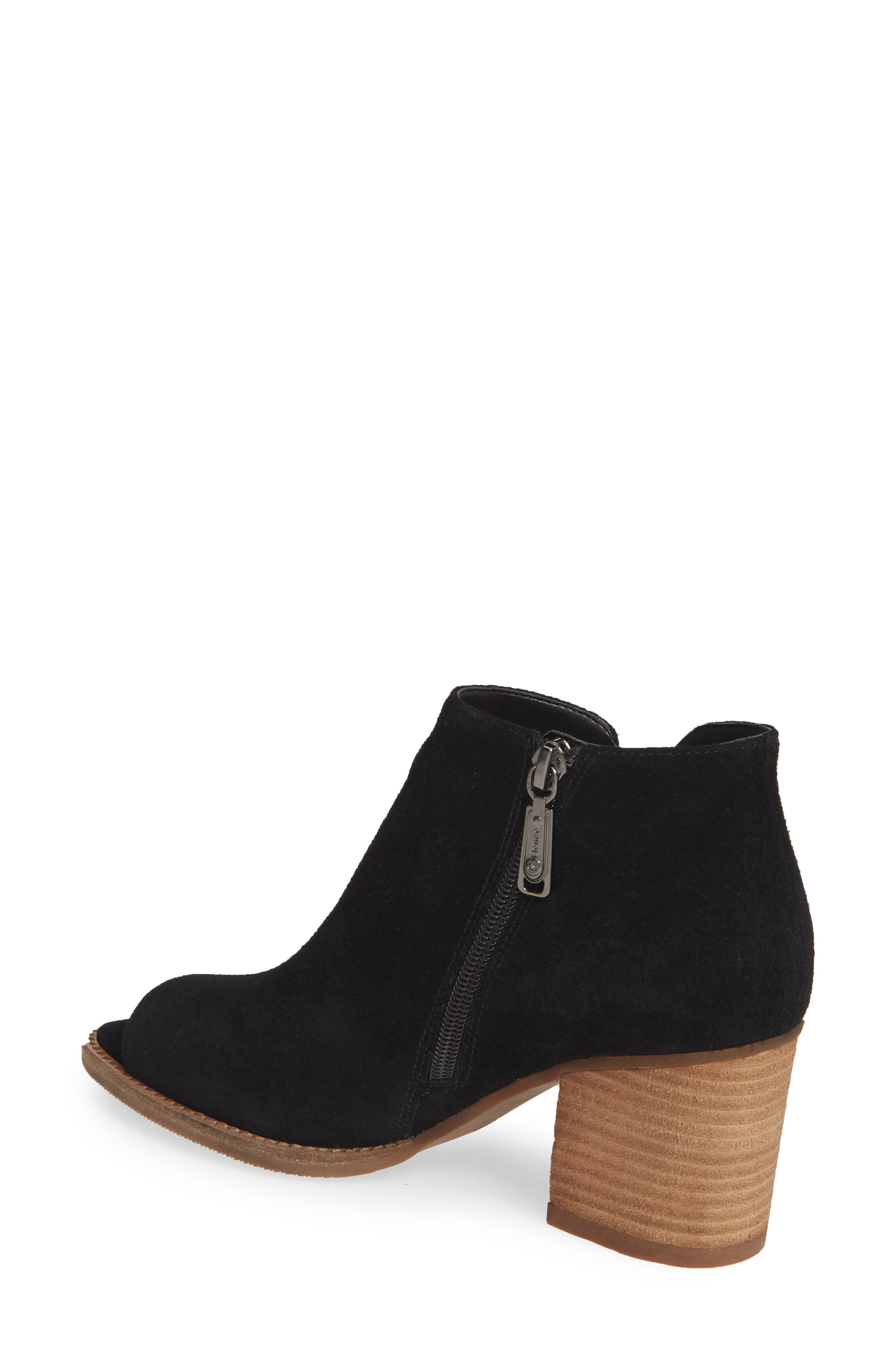 Blondo Nappa Waterproof Open Toe Bootie, Alternate, color, 