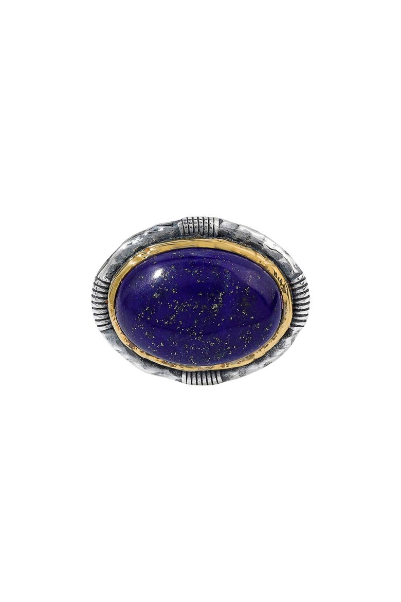 Cabochon Cocktail Ring, Alternate, color, LAPIS