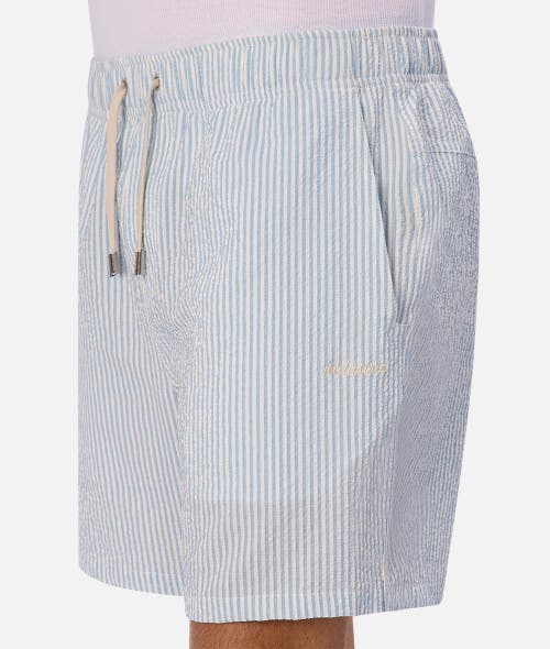 Industrie Australia The Coressia Swim Trunk In Blue White
