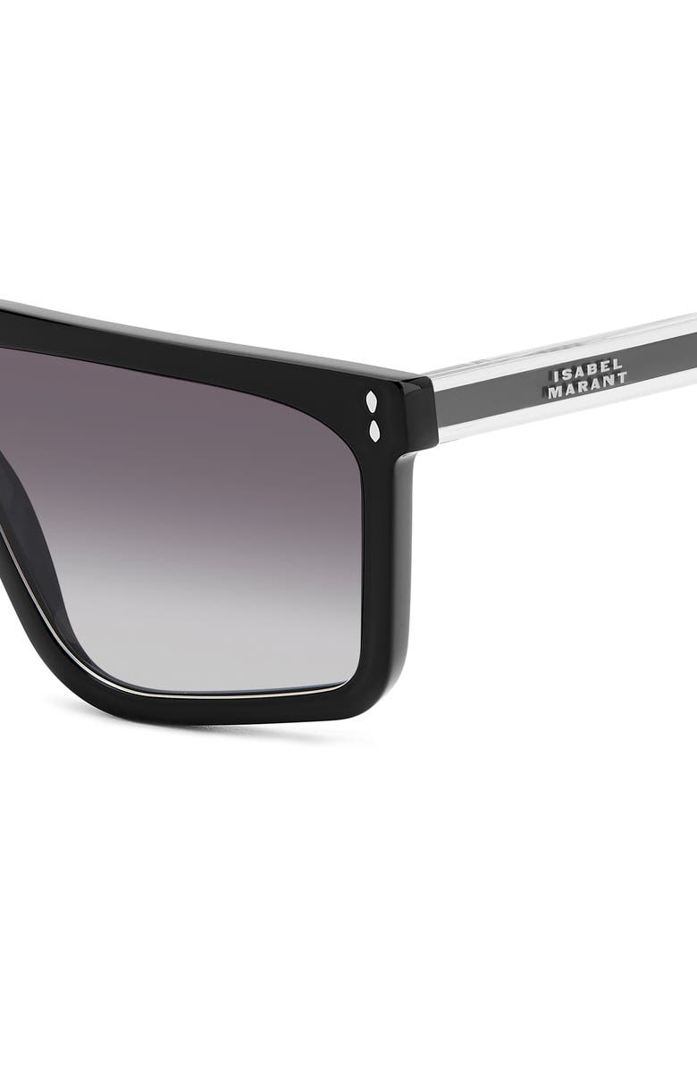 Isabel Marant 61mm Gradient Square Sunglasses, Alternate, color, 