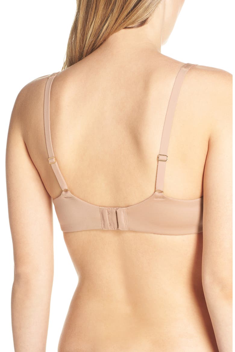 Euphoria Underwire Full Fit Contour Bra, Alternate, color, CAFÉ