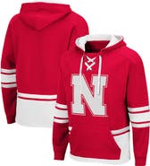 COLOSSEUM Men's Colosseum Scarlet Nebraska Huskers Lace Up 3.0 Pullover Hoodie