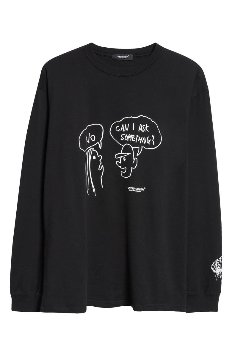 Undercover Long Sleeve Cartoon Graphic T-Shirt, Alternate, color, 