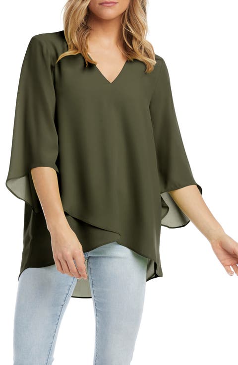 Vantage Point V-Neck Blouse main image 1