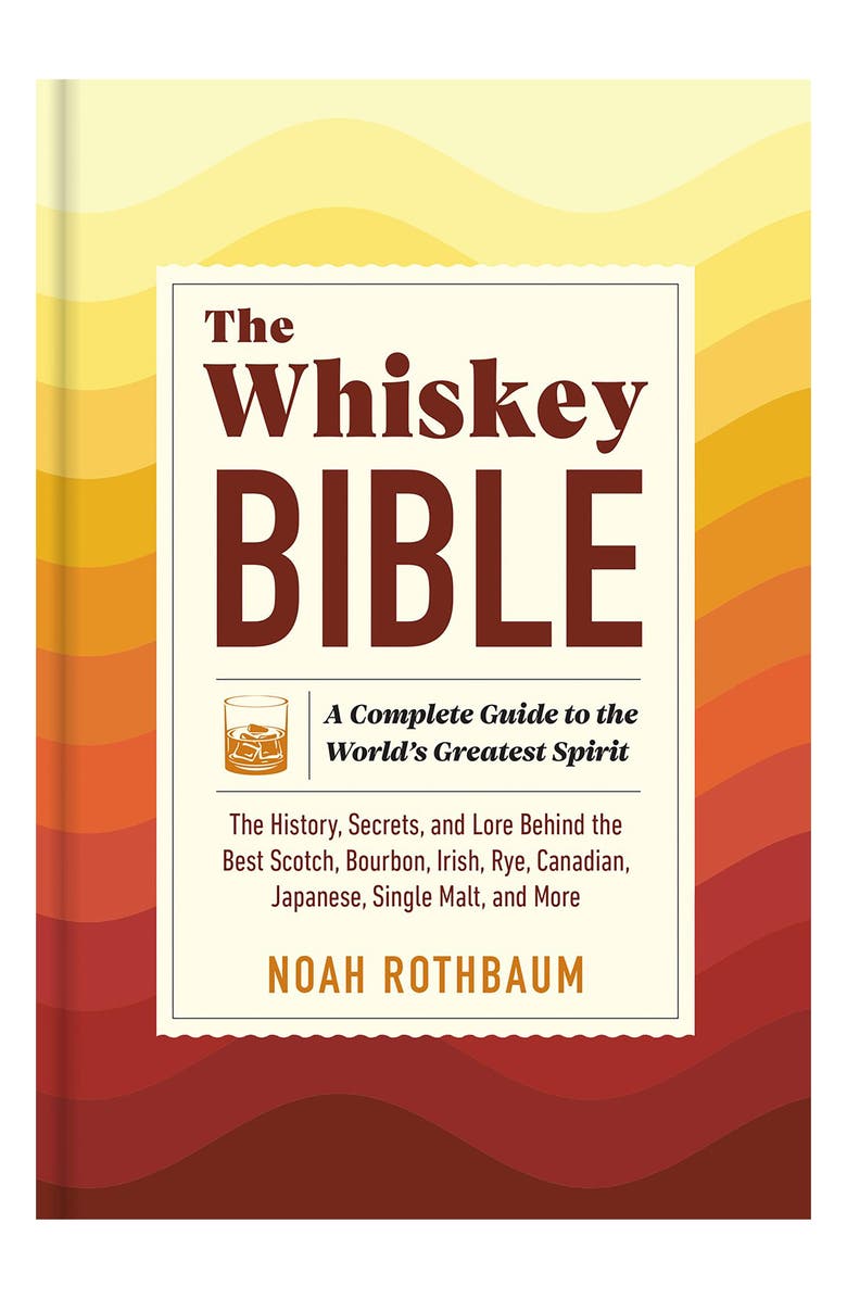 Hachette Books 'The Whiskey Bible' Book, Main, color, Yellow Multi