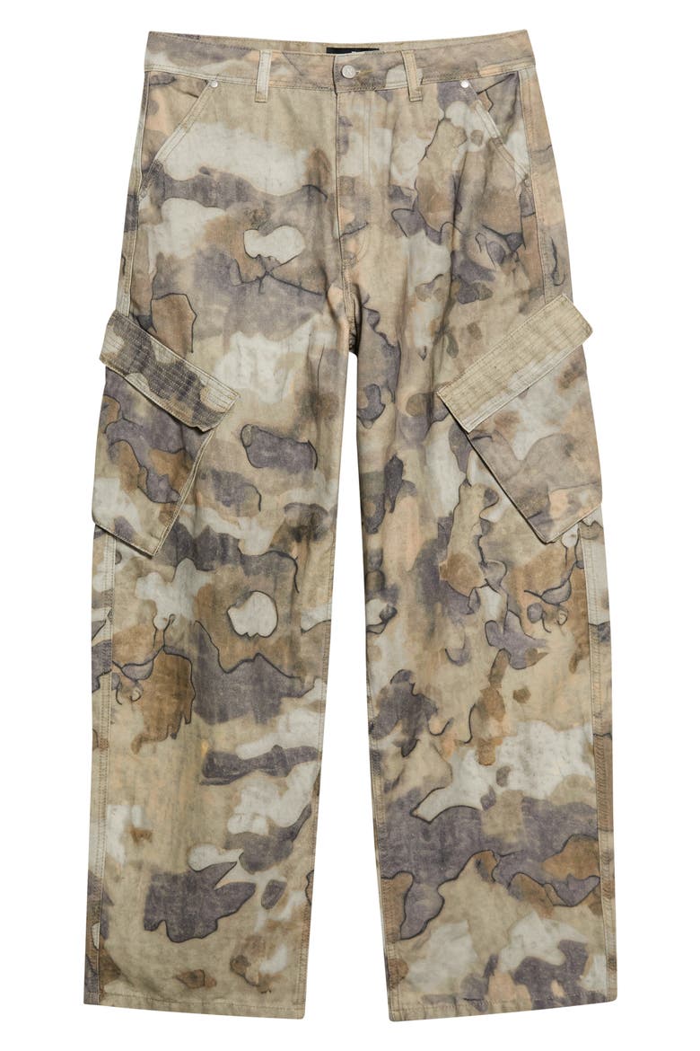 Camo Cargo Pants, Alternate, color, RIOT CAMO