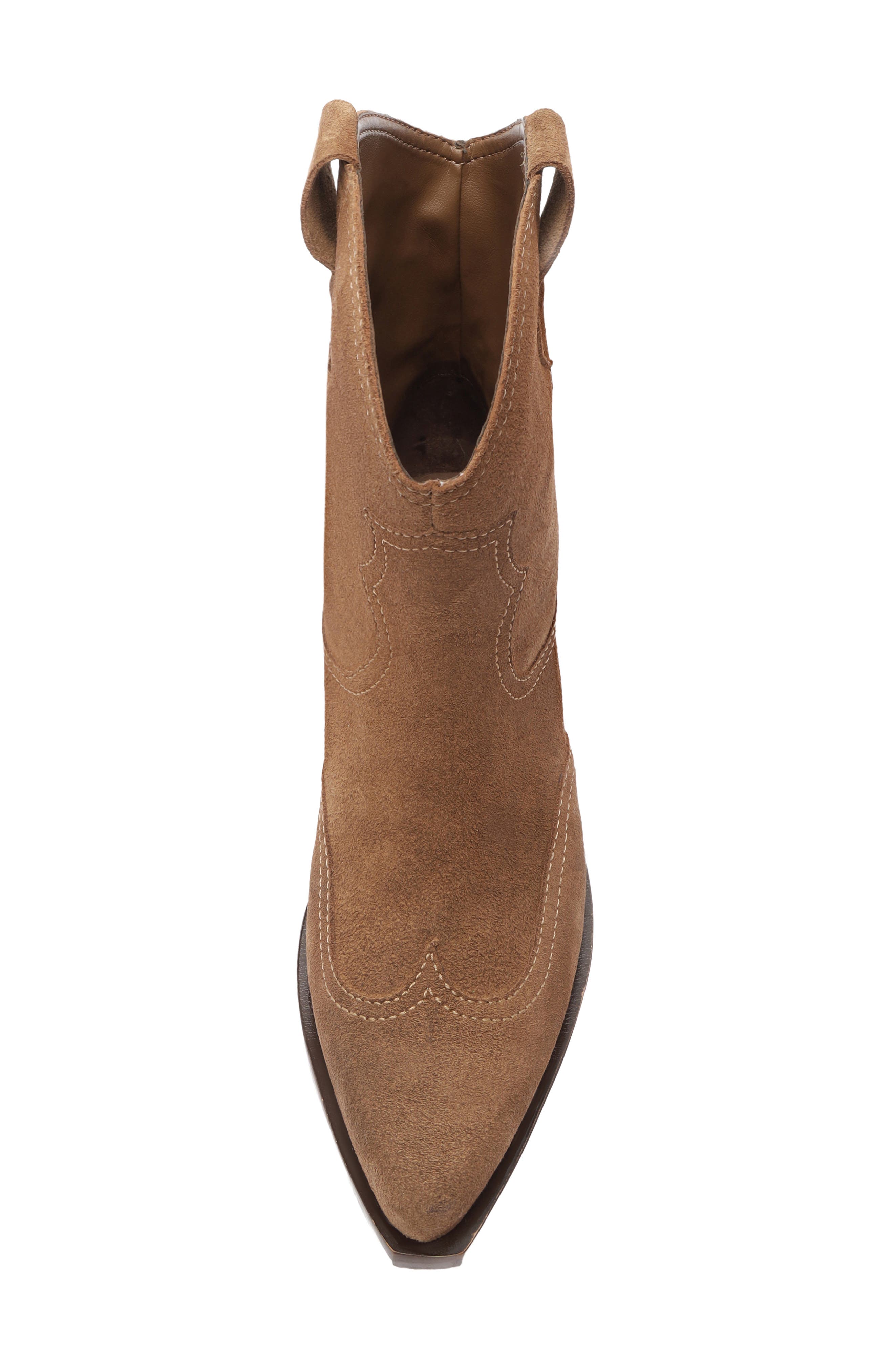 Nash Leather Bootie, Alternate, color, BROWN
