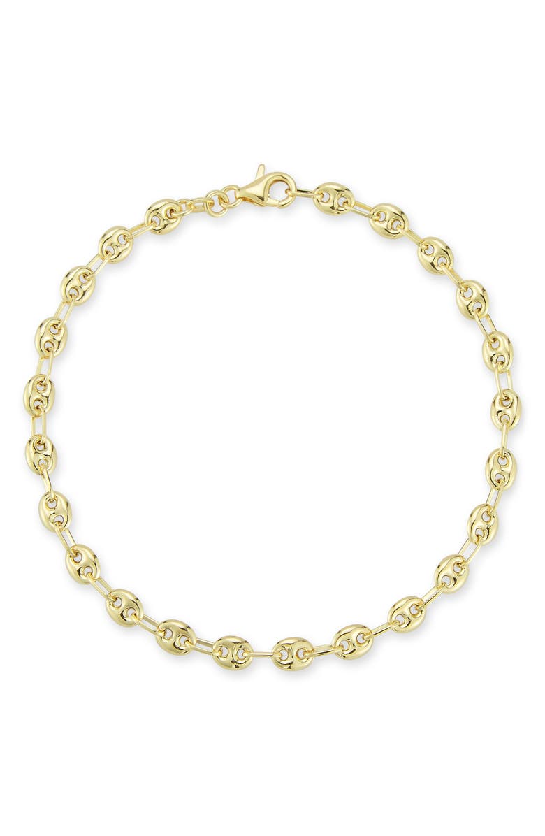CHLOE AND MADISON Mariner Link Chain Bracelet, Main, color, Gold